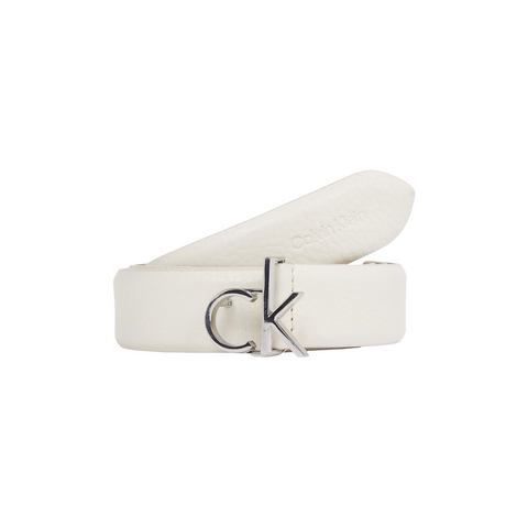 Calvin Klein Leren riem CK LOGO BUCKLE BELT 3.0_PBL