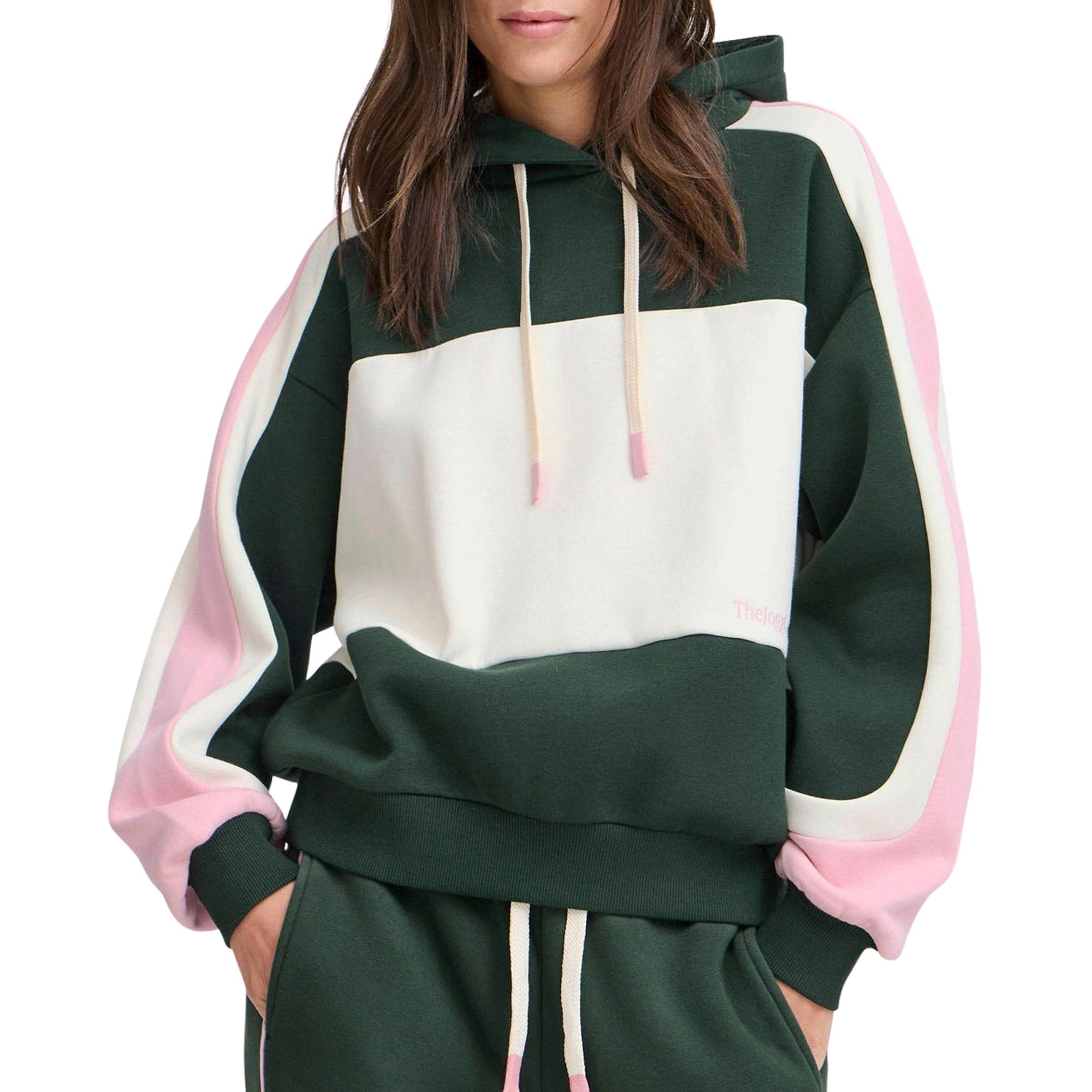 The Jogg Concept Sage Block Hoodie Dames