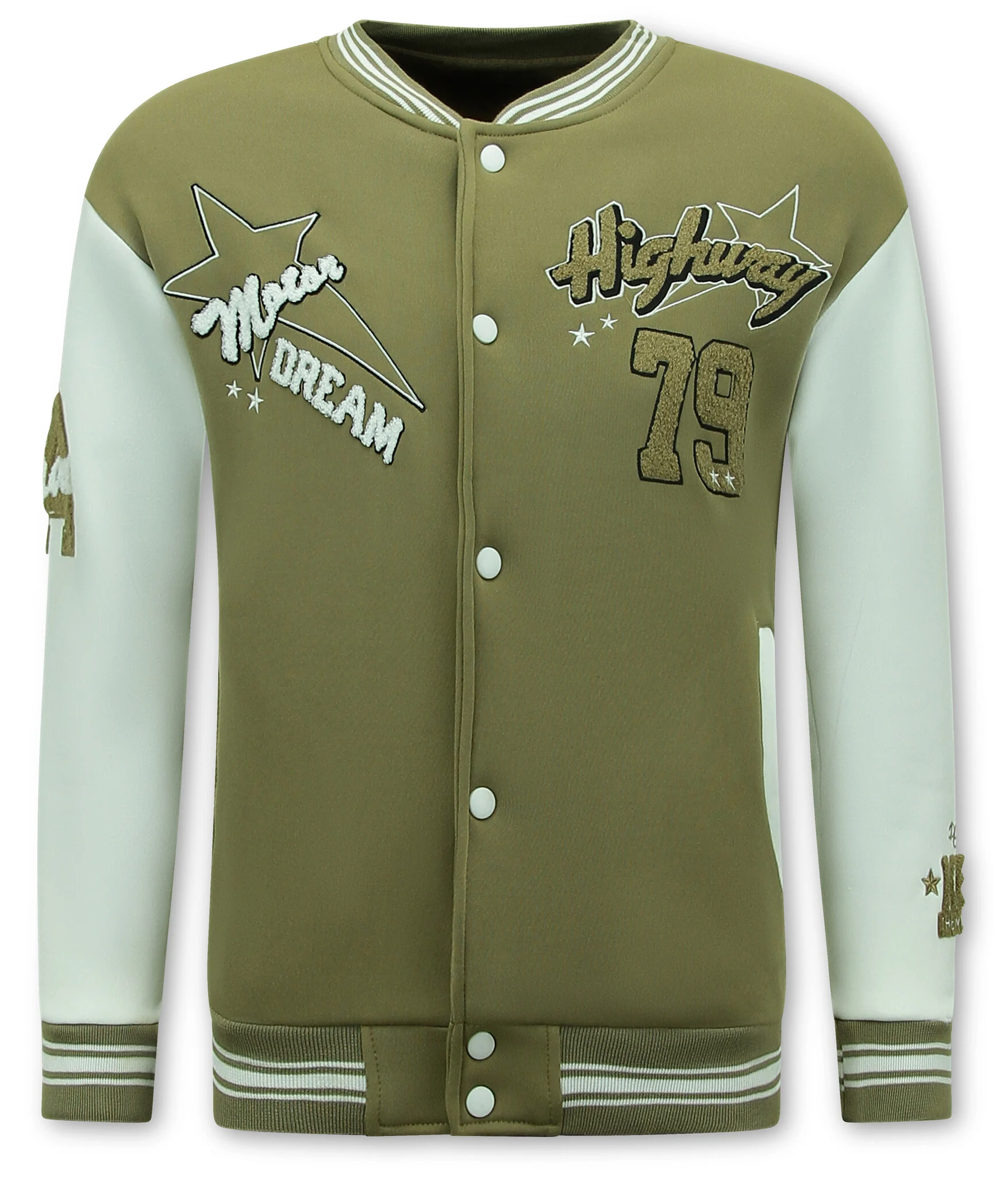 Local Fanatic Baseball jacket college jas