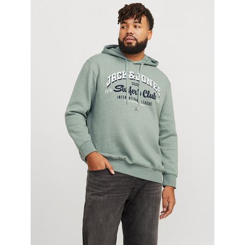 Jack & Jones PlusSize Hoodie JJELOGO SWEAT HOOD 2 COL 24/25 NOOS PLS