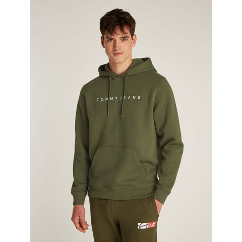 Tommy Jeans Plus Hoodie TJM REG LINEAR LOGO HOODIE EXT