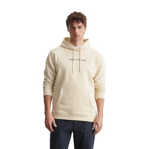 Marc O'Polo DENIM Hoodie met contrastkleurig geborduurd logo