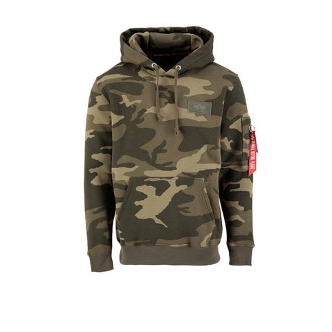 Alpha Industries Hoodie  Men - Hoodies Back Print Hoody Camo