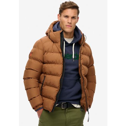 Superdry Gewatteerde jas HOODED SPORTS PUFFER JACKET