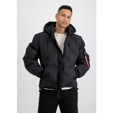 Alpha Industries Winterjack  Men - Cold Weather Jackets Hooded Logo Puffer