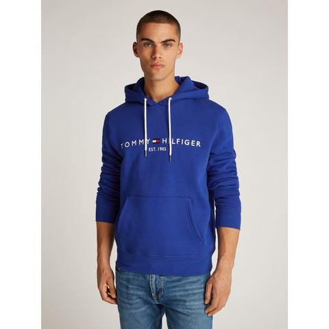 Tommy Hilfiger Hoodie TOMMY LOGO HOODY met capuchon en kangoeroezak