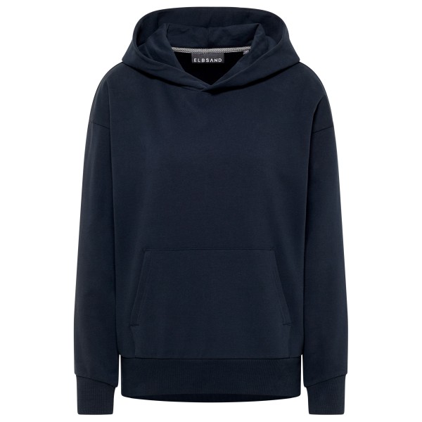 ELBSAND  Women's Finele Sweatshirt - Hoodie, blauw