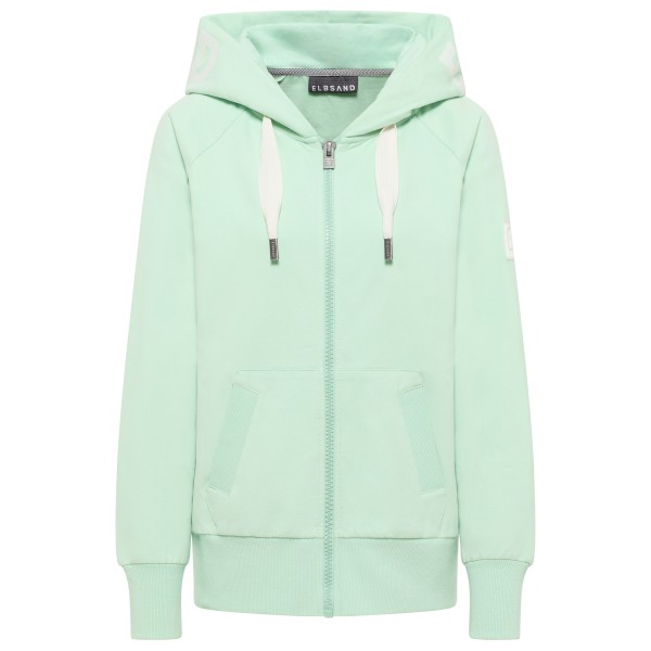 ELBSAND  Women's Kelda Hood-Jacket - Trainingsjack, groen