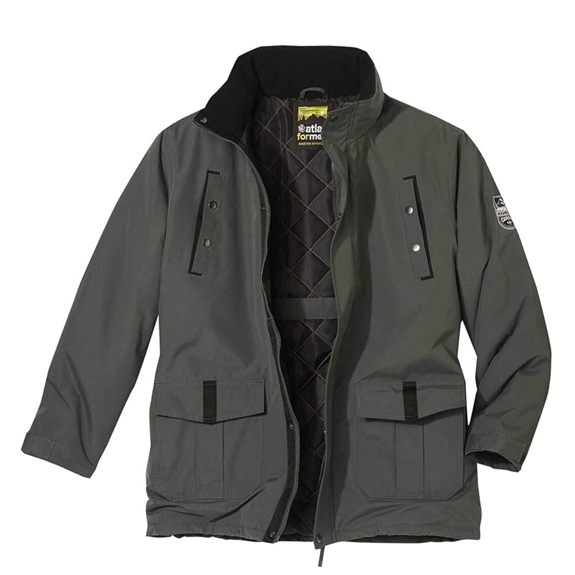 Atlas For Men Heren parka met meerdere zakken