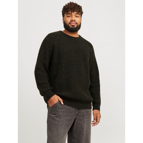 Jack & Jones PlusSize Trui met ronde hals JJJONES KNIT CREW NECK PLS