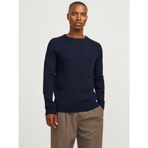 Jack & Jones Trui met ronde hals JJPANNEL KNIT CREW NECK AW24