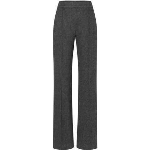 MAC Pantalon Chiara met visgraatdessin