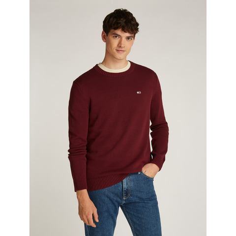 TOMMY JEANS Gebreide trui TJM SLIM ESSNTLS C-NECK SWEATER