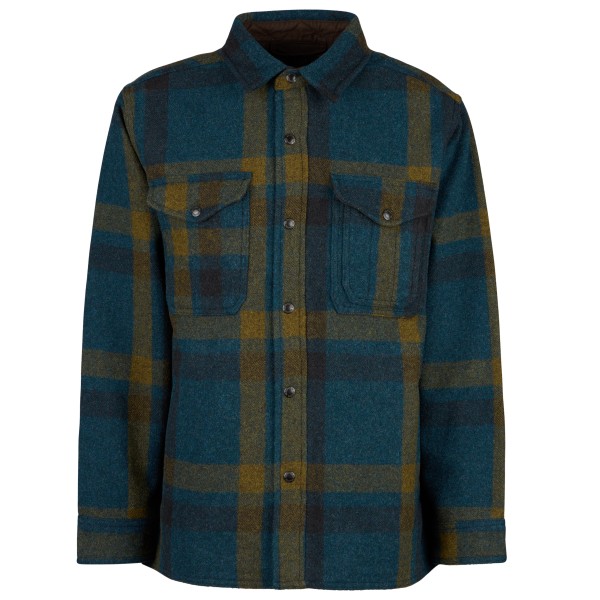 Filson  Lined Mackinaw Jac-Shirt - Wollen vest, blauw