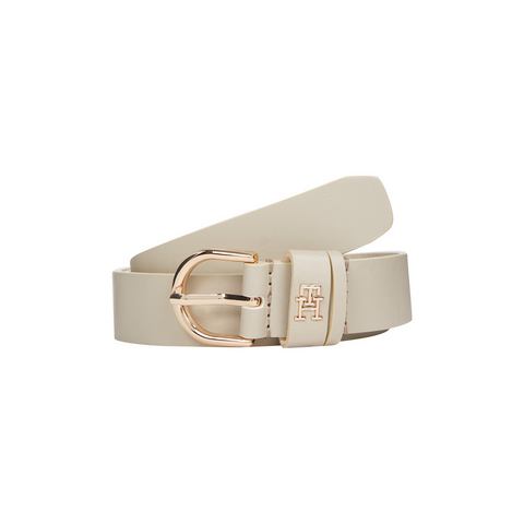 Tommy Hilfiger Leren riem ESSENTIAL EFFORTLESS 2.5 Logo-embleem, zachte aanraking