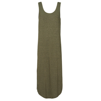 Pieces Lange Jurk  PCBILLO TANK MIDI DRESS LUREX