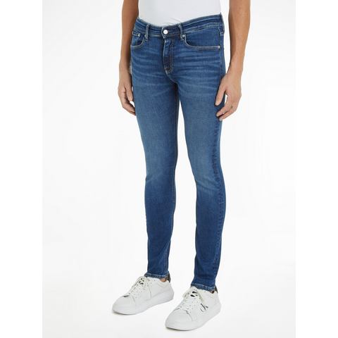 Calvin Klein Skinny fit jeans Skinny in 5-pocketsstijl