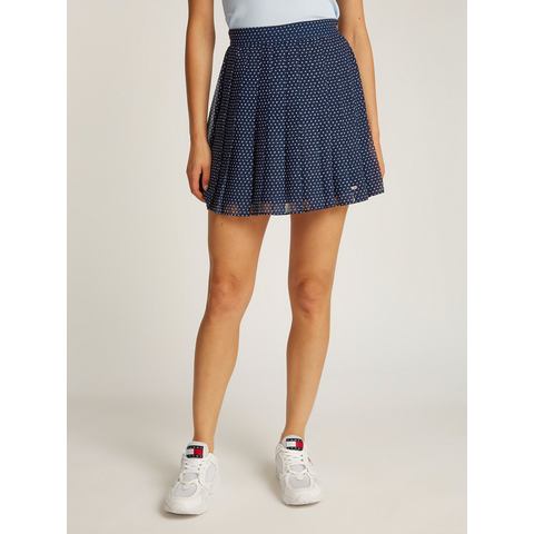 TOMMY JEANS Plissérok TJW MINI STAR AOP PLEATED SKIRT