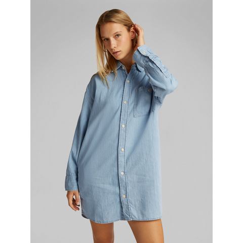 Calvin Klein Jeans jurk TENCEL LOOSE SHIRT DENIM DRESS