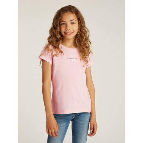 Calvin Klein T-shirt MICRO MONOGRAM TOP voor kinderen tot 16 jaar