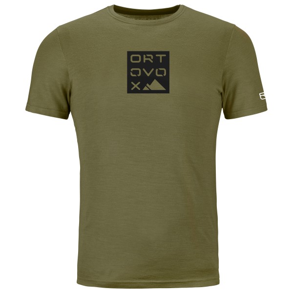 Ortovox  185 Merino Square TS - Merinoshirt, wild herbs