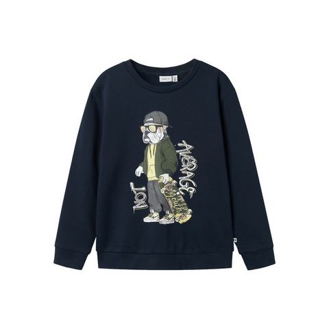 Name It Sweatshirt NKMTEHOGO LS SWEAT BRU BOX