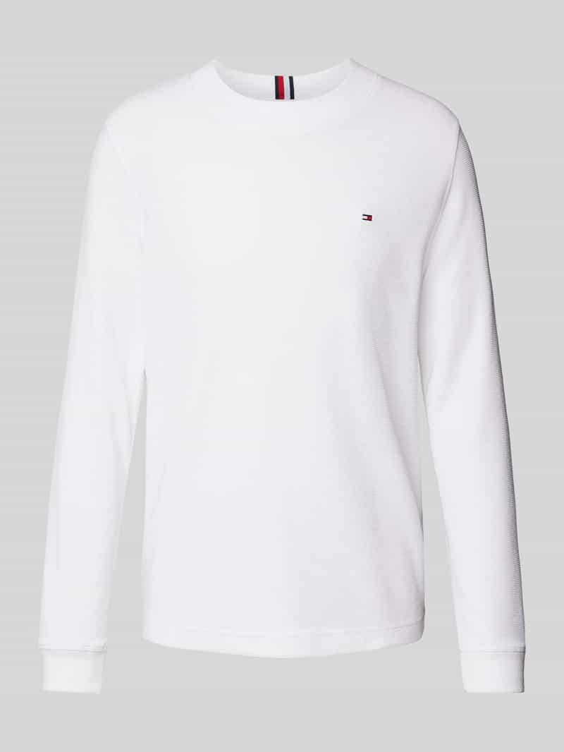 Tommy Hilfiger Regular fit shirt met lange mouwen en katoen