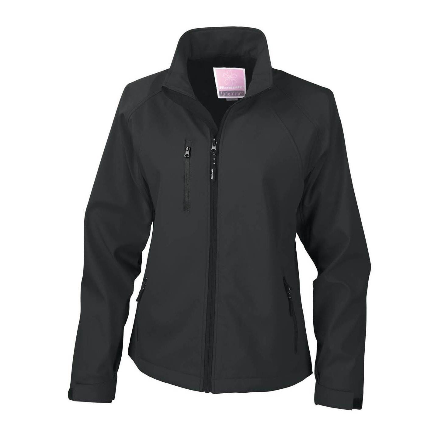 Result Dames la femme 2 layer base softshell ademend windbestendig jasje