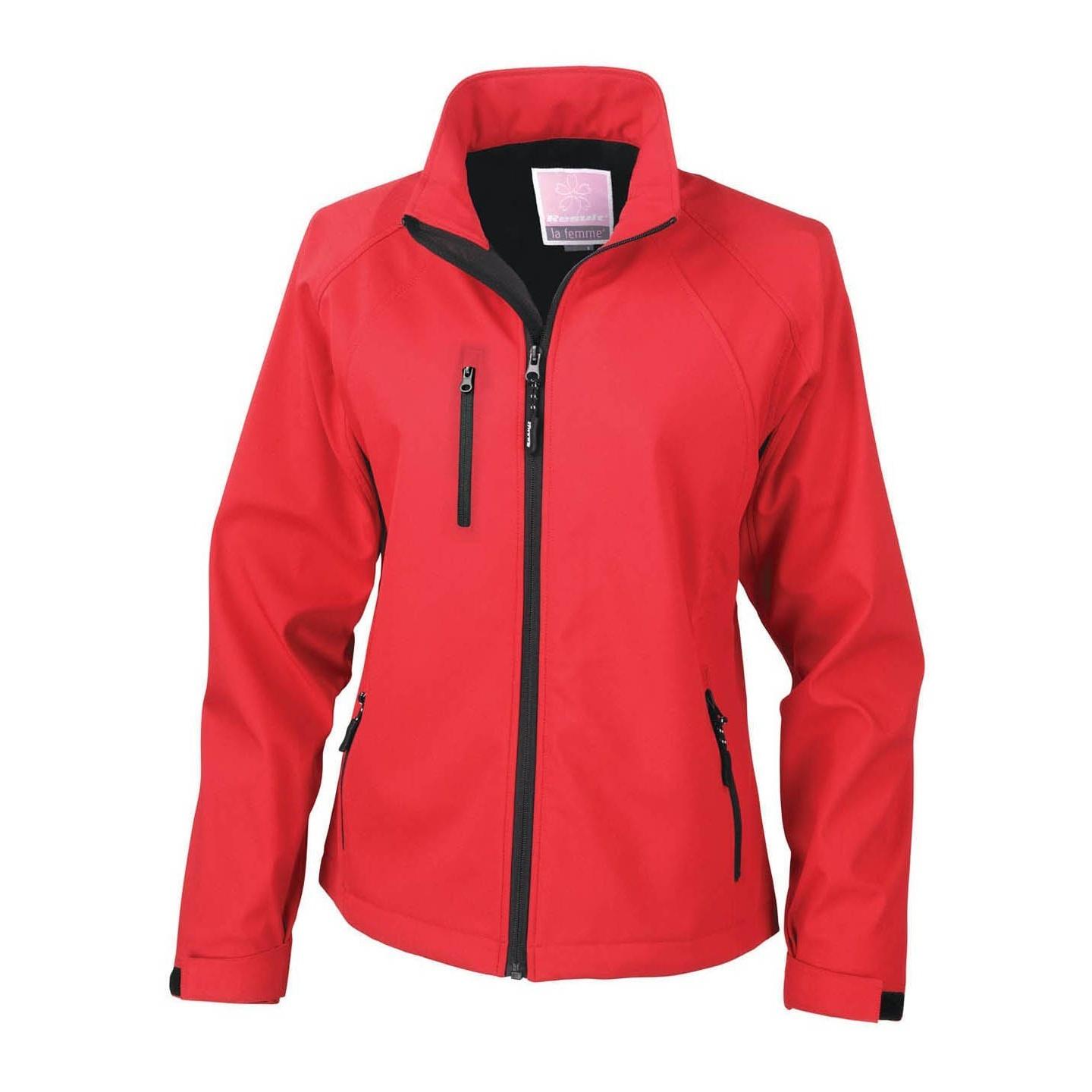 Result Dames la femme 2 layer base softshell ademend windbestendig jasje