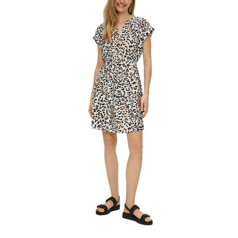 S.Oliver Zomerjurk met animal-print