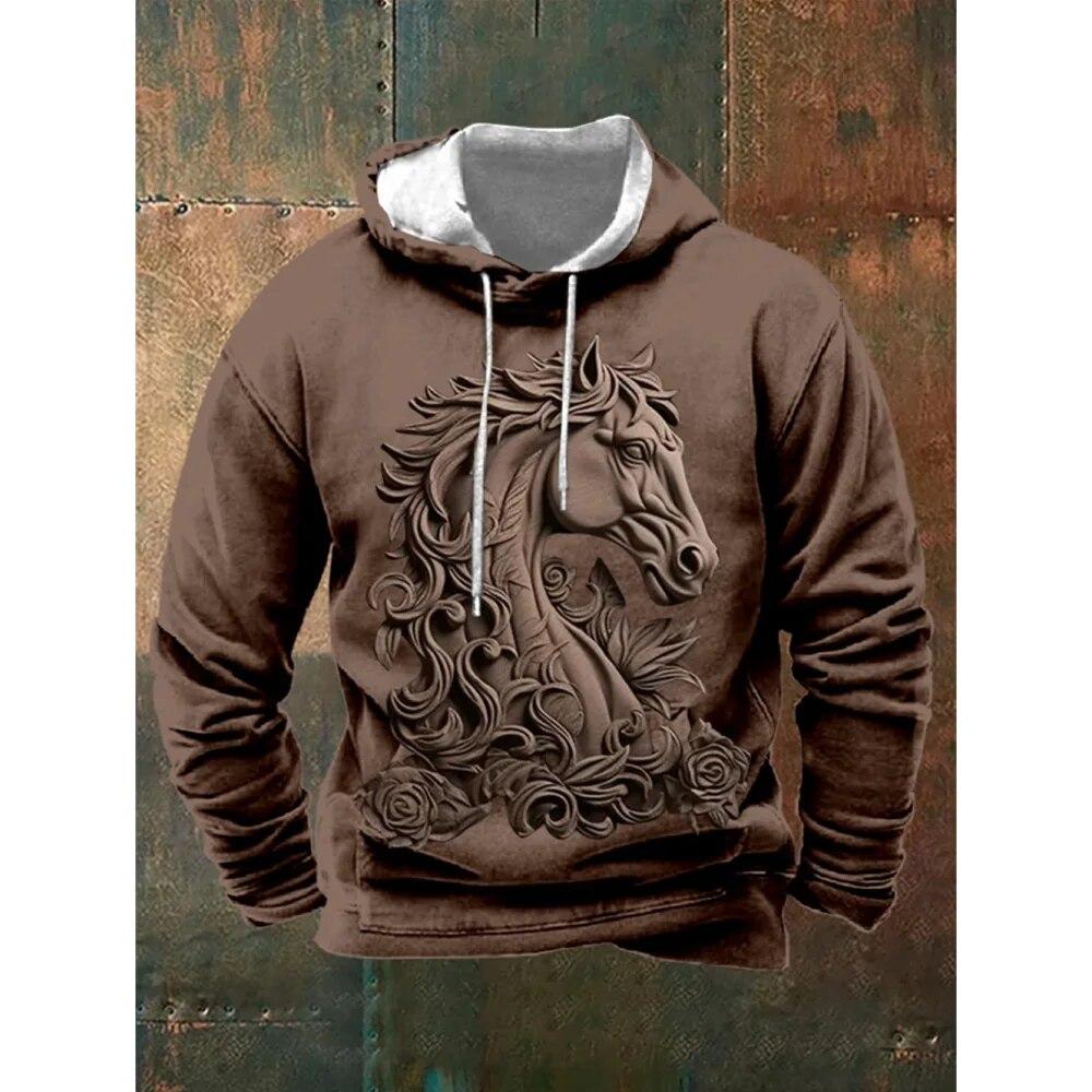 ETST WENDY 005 Vintage Trui Hoodies Voor Mannen Retro Mannen Hoodies Mode Oversized Sweatshirt Lange Mouw Casual Herenkleding Tops Herfst 2XL