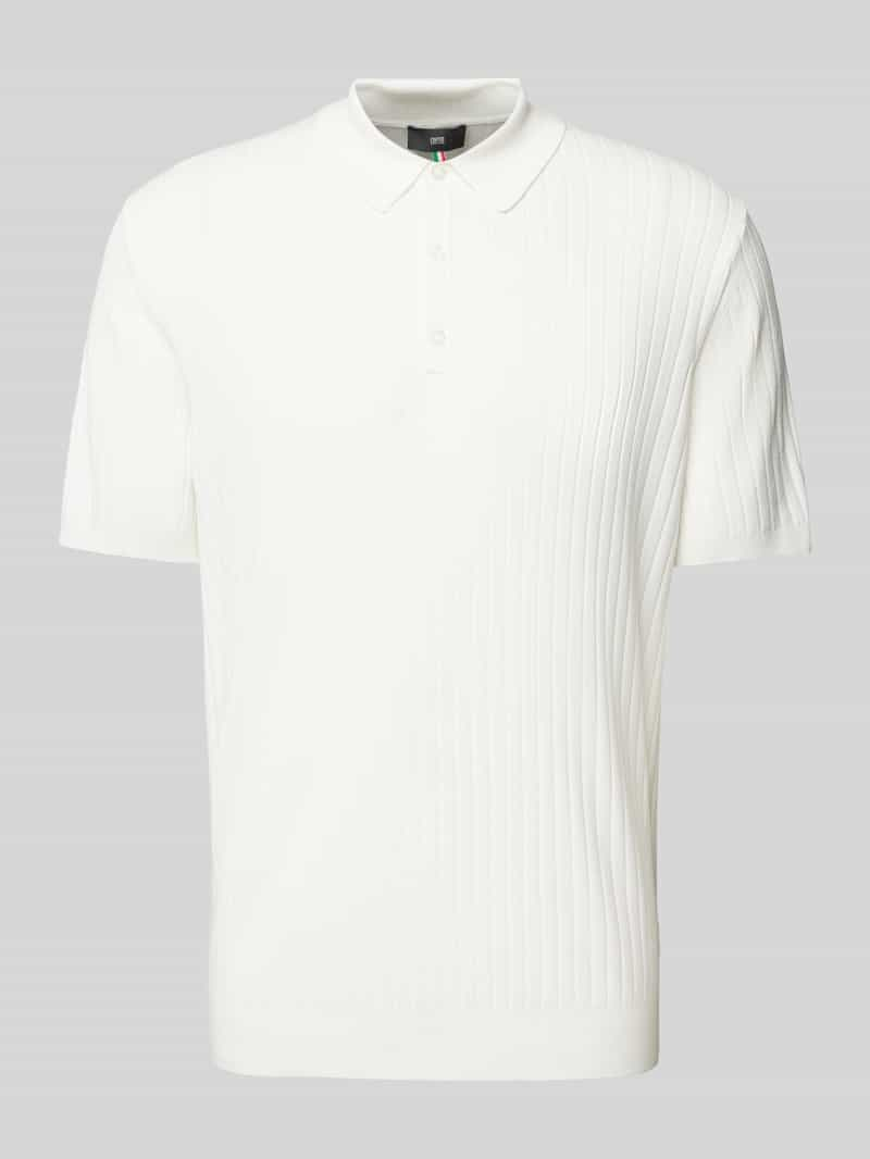 CINQUE Slim fit poloshirt met knoopsluiting, model 'NUPE'