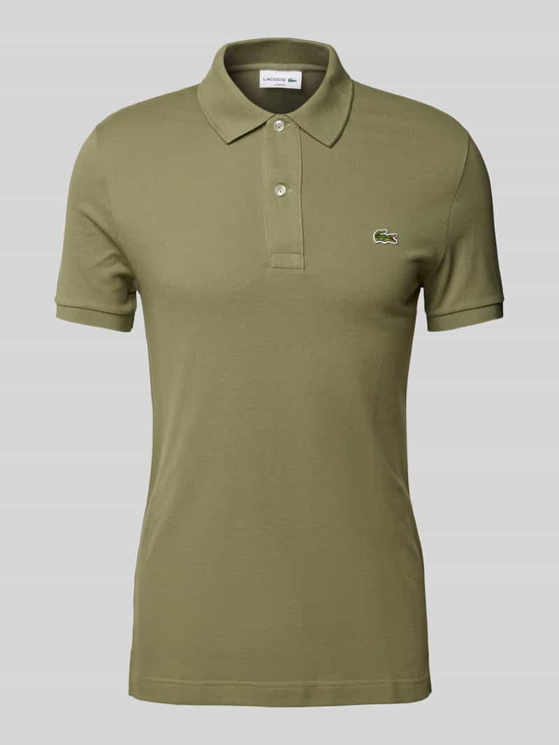 Lacoste Slim fit poloshirt met labelpatch, model 'PIQUE'