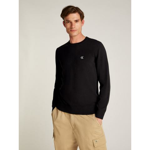 Calvin Klein Trui met ronde hals MODERN CREW NECK SWEATER