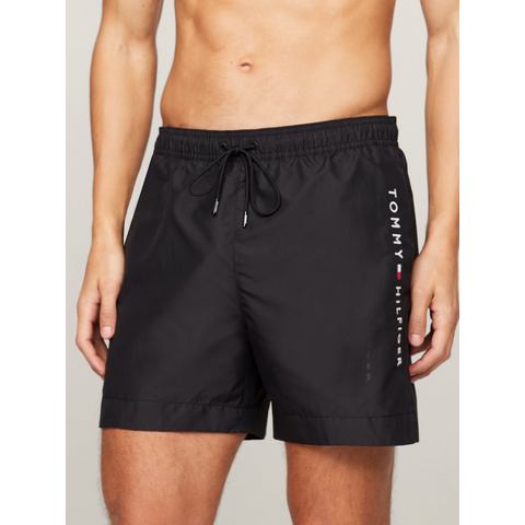 Tommy Hilfiger Swimwear Zwemshort MEDIUM DRAWSTRING met geborduurd logo