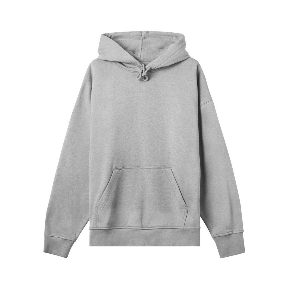 True Blanks Effen boxy hoodie heren