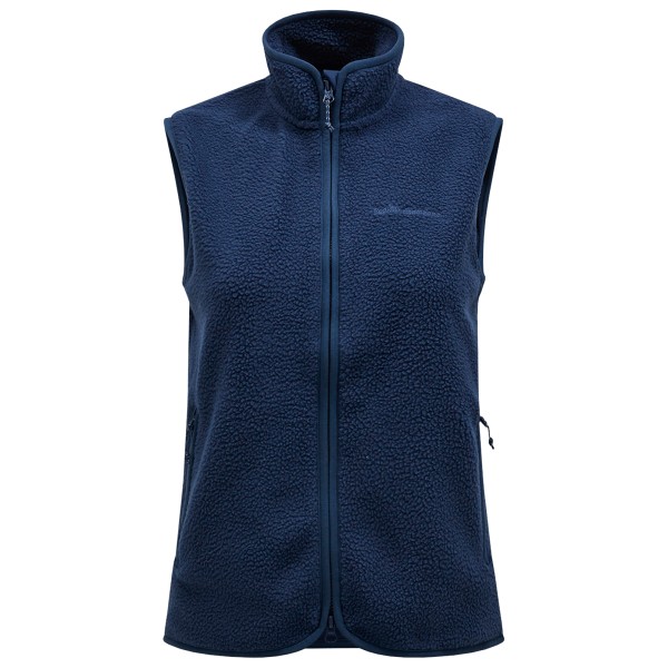 Peak Performance  Women's Pile Vest - Fleecebodywarmer, blauw