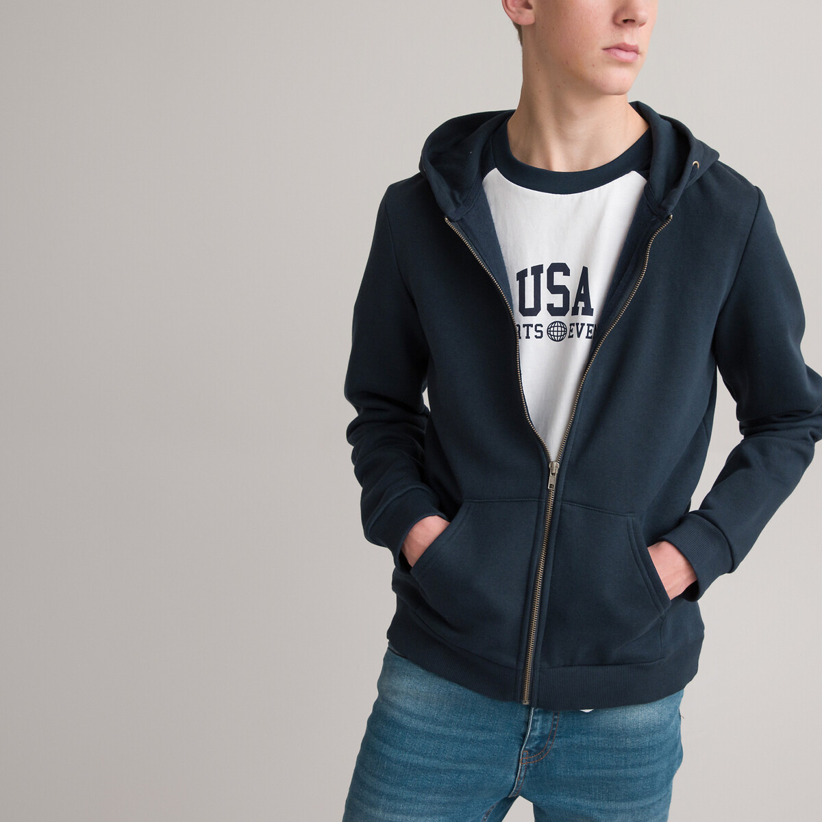 LA REDOUTE COLLECTIONS Zip-up Hoodie