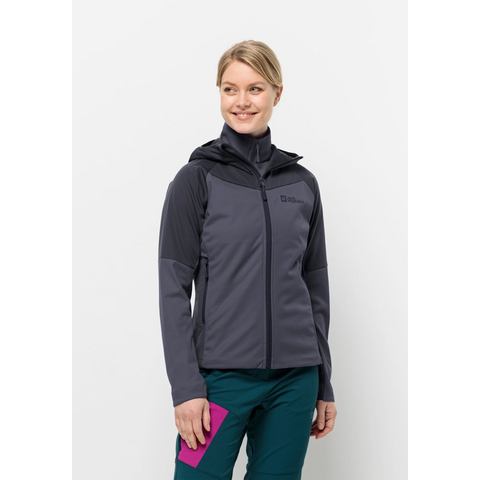 Jack Wolfskin Outdoorjack BRISSTAL HOODY W