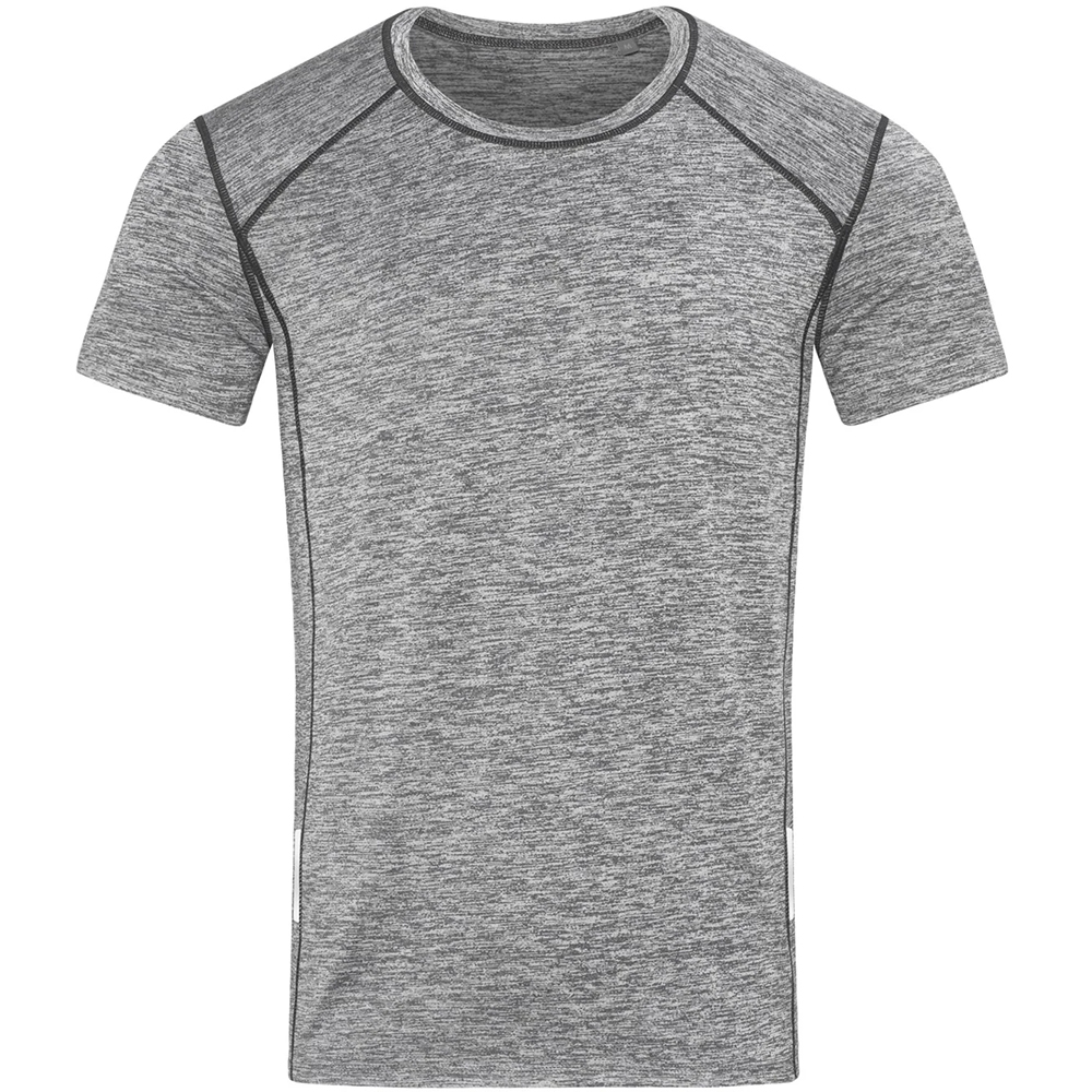 Stedman Stars Heren sport gerecycled reflecterend t-shirt