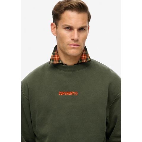 Superdry Sweatshirt MICRO LOGO GRAPHIC LOOSE CREW