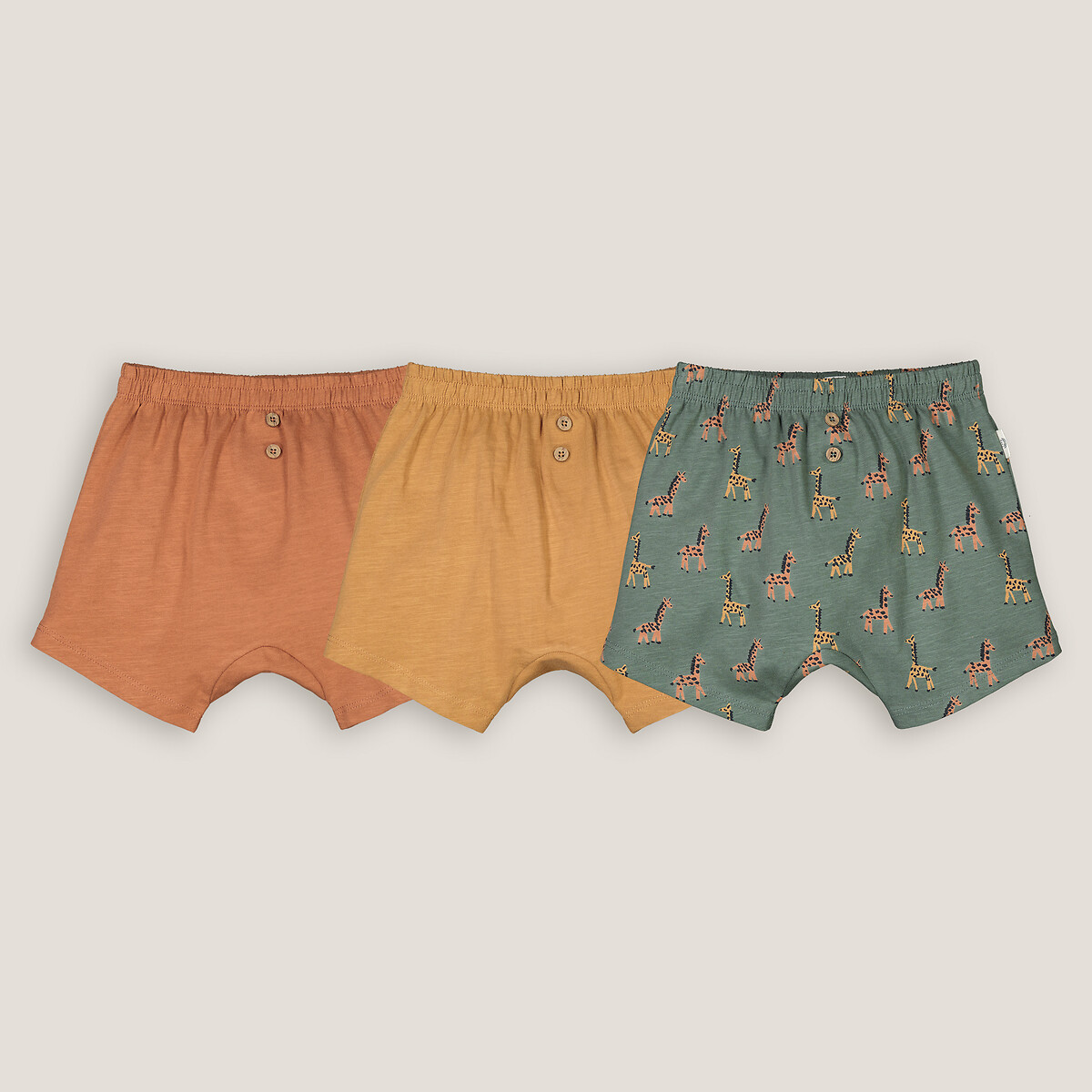 LA REDOUTE COLLECTIONS Set van 3 shorts