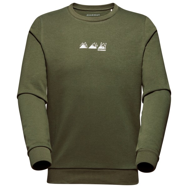 Mammut   Core Midlayer Crew Neck Playground - Trui, olijfgroen