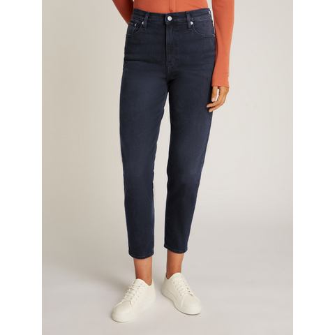 Calvin Klein Mom jeans MOM JEAN met muntzakje, logoprint