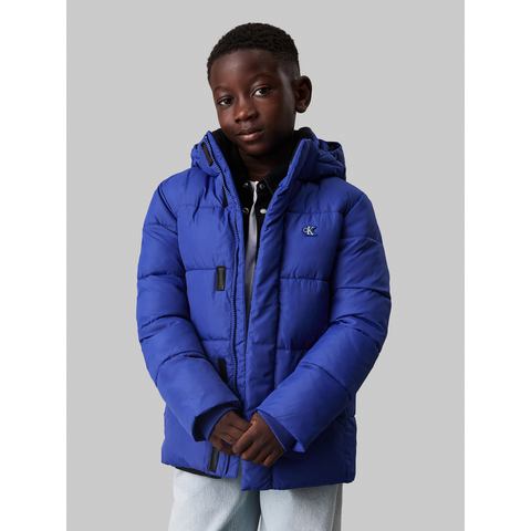 Calvin Klein Winterjack ESSENTIAL PUFFER JACKET voor kinderen tot 16 jaar en met logo-patch