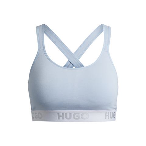 HUGO underwear Bralette-bh BRALETTE PADDED SPOR met hugo logo aan de tailleband