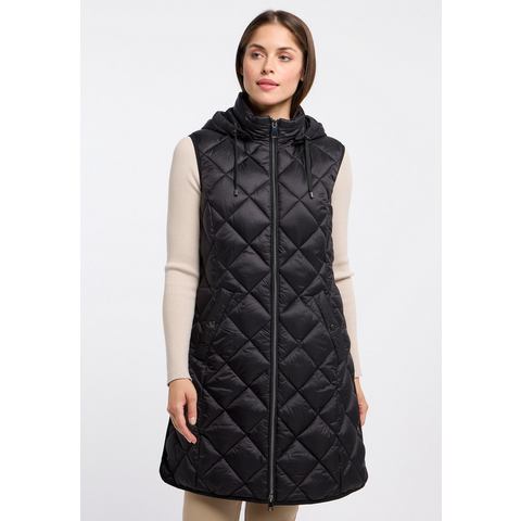 Barbara Lebek Bodywarmer met een capuchon