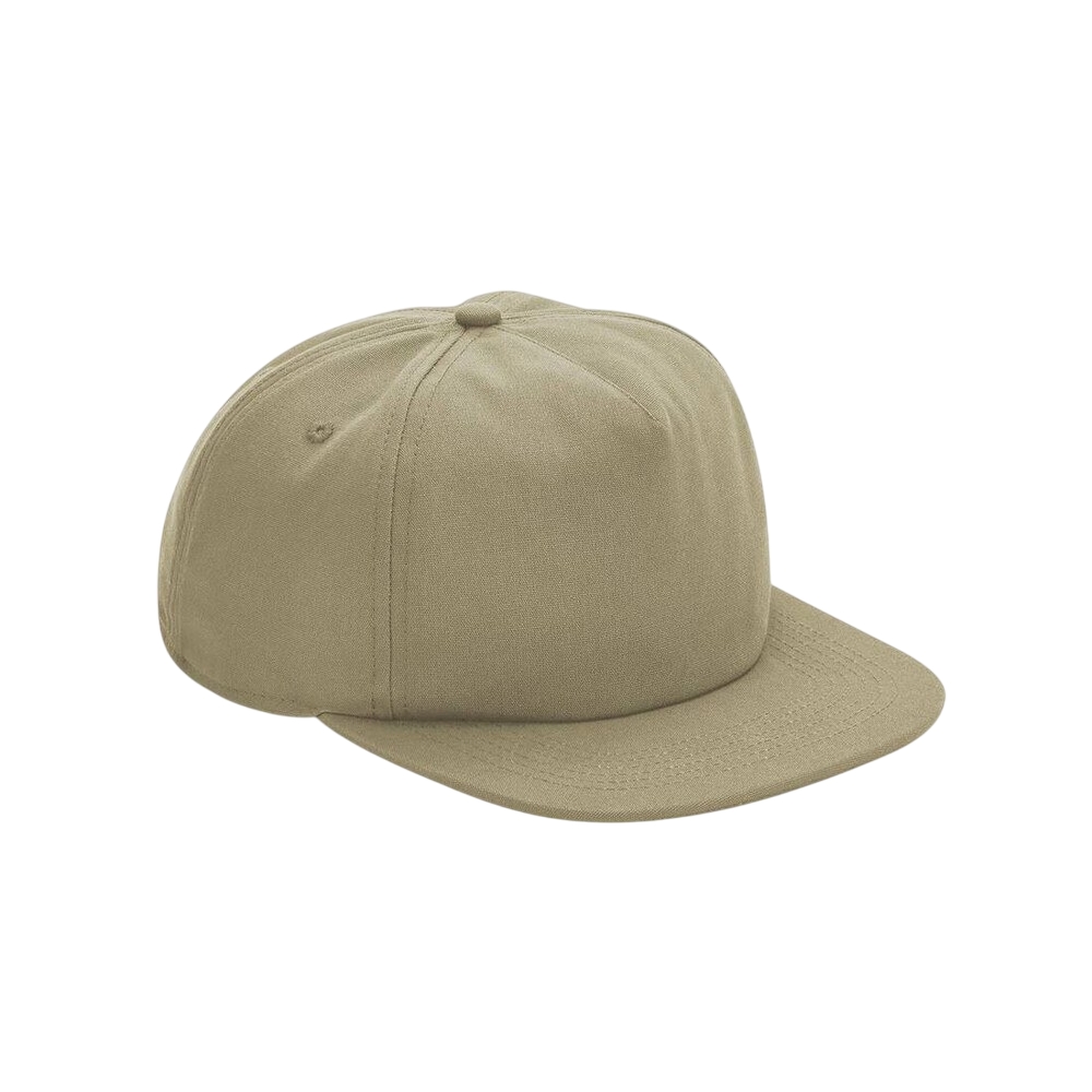 Beechfield 5 paneel organic cotton unstructured cap