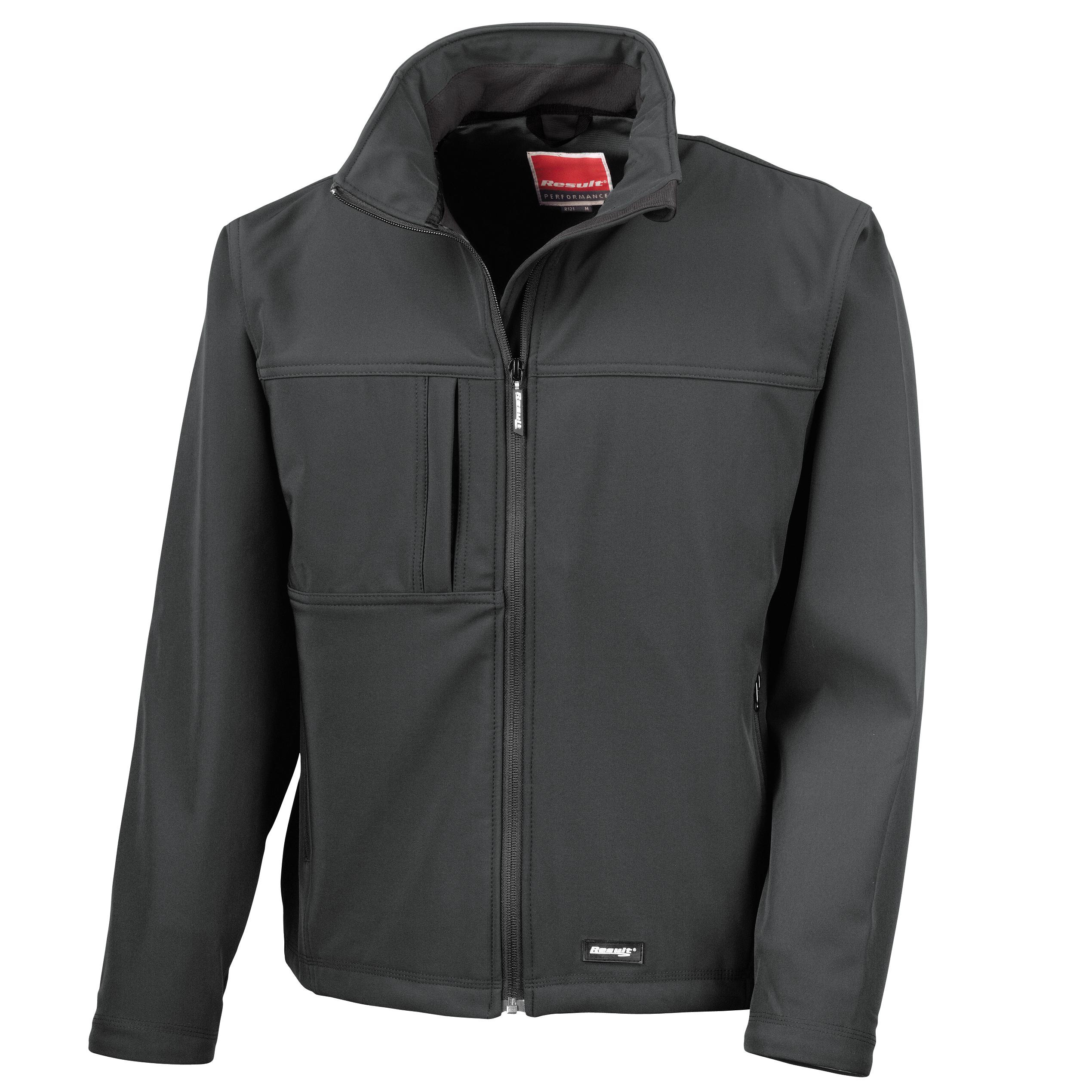 Result Heren softshell premium 3 layer performance jacket (waterdicht, winddicht & ademend)