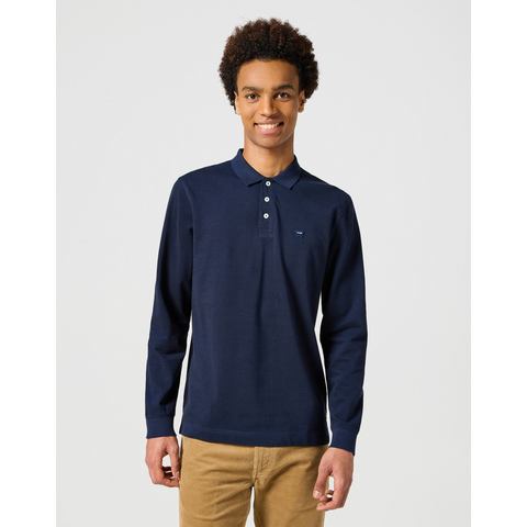 Wrangler Shirt met lange mouwen LS REFINED POLO